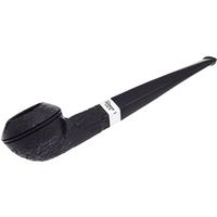 Peterson Junior Sandblasted Silver Mounted Straight Bulldog Fishtail