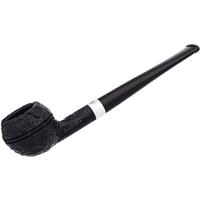 Peterson Junior Sandblasted Silver Mounted Squat Rhodesian Fishtail
