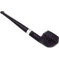 Peterson Junior Sandblasted Silver Mounted Squat Rhodesian Fishtail