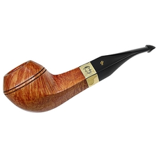 Peterson Sherlock Holmes Smooth Hudson with Gold Band P-Lip