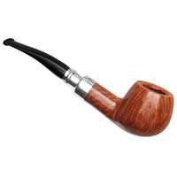 Peterson: Smooth Horn Stem Spigot (408) Fishtail Tobacco Pipe