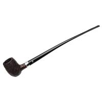 Peterson Churchwarden Rusticated Barrel Fishtail