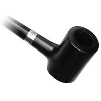 Peterson Churchwarden Ebony Silver Mounted Tankard Fishtail
