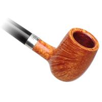 Peterson Churchwarden Natural Silver Mounted Barrel Fishtail