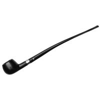 Peterson Churchwarden Ebony Silver Mounted Prince Fishtail