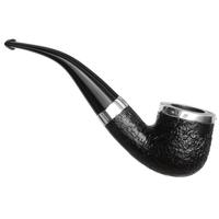Peterson Silver Cap Sandblasted (01) Fishtail
