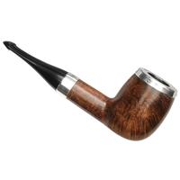 Peterson House Pipe Oak Silver Cap Billiard P-Lip