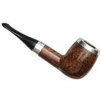 Peterson House Pipe Oak Silver Cap Billiard P-Lip