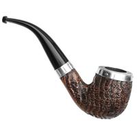 Peterson Silver Cap Sandblasted (69) Fishtail