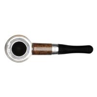 Peterson House Pipe Oak Silver Cap Billiard P-Lip