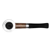 Peterson Flame Grain Silver Cap (X105) Fishtail