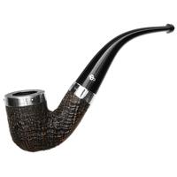 Peterson Silver Cap Sandblasted (338) Fishtail