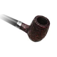 Peterson Churchwarden Rusticated Barrel Fishtail
