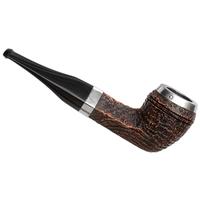 Peterson Silver Cap Sandblasted (150) Fishtail
