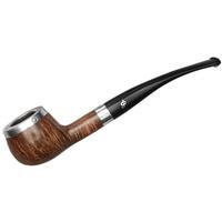 Peterson Flame Grain Silver Cap (406) Fishtail