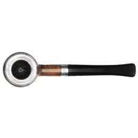 Peterson Flame Grain Silver Cap (406) Fishtail