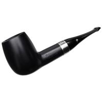 Peterson House Pipe Ebony Billiard P-Lip