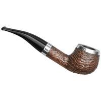 Peterson Silver Cap Sandblasted (408) Fishtail