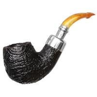 Peterson Sandblasted Amber Stem Spigot (221)