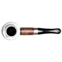 Peterson House Pipe Oak Silver Cap Billiard P-Lip
