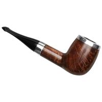 Peterson House Pipe Oak Silver Cap Billiard P-Lip