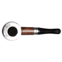 Peterson House Pipe Oak Silver Cap Billiard P-Lip
