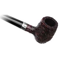 Peterson Churchwarden Rusticated Barrel Fishtail