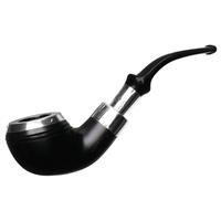 Peterson Ebony Spigot with Silver Cap (999) Fishtail