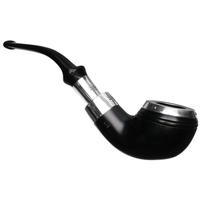 Peterson Ebony Spigot with Silver Cap (999) Fishtail