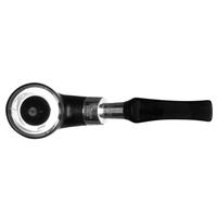Peterson Ebony Spigot with Silver Cap (999) Fishtail