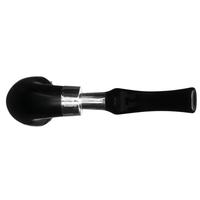 Peterson Ebony Spigot with Silver Cap (999) Fishtail