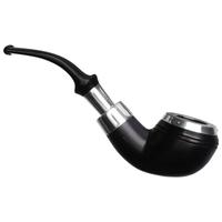 Peterson Ebony Spigot with Silver Cap (999) Fishtail