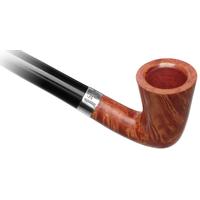 Peterson Churchwarden Natural Silver Mounted Calabash Fishtail