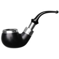 Peterson Ebony Spigot with Silver Cap (03) Fishtail