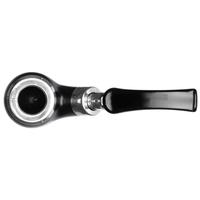 Peterson Ebony Spigot with Silver Cap (03) Fishtail