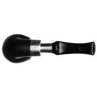 Peterson Ebony Spigot with Silver Cap (03) Fishtail