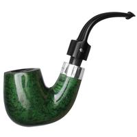 Peterson House Pipe Green Bent P-Lip
