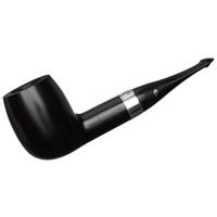Peterson House Pipe Ebony Billiard P-Lip