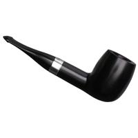 Peterson House Pipe Ebony Billiard P-Lip