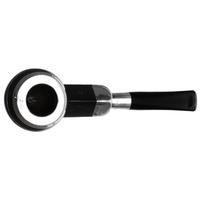 Peterson Ebony Spigot with Silver Cap (150) Fishtail