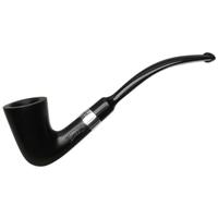 Peterson Speciality Ebony Silver Mounted Calabash Fishtail