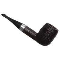 Peterson House Pipe Sandblasted Billiard P-Lip