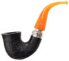 Peterson Rosslare Royal Irish Black Sandblasted (05) Fishtail