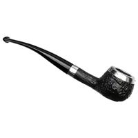 Peterson Silver Cap Sandblasted (406) Fishtail