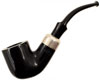 Peterson System Standard Ebony (301) Fishtail
