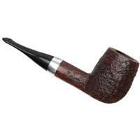 Peterson House Pipe Sandblasted Billiard P-Lip