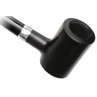 Peterson Churchwarden Ebony Silver Mounted Tankard Fishtail