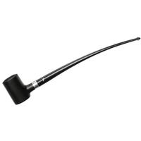 Peterson Churchwarden Ebony Silver Mounted Tankard Fishtail
