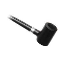 Peterson Churchwarden Ebony Silver Mounted Tankard Fishtail