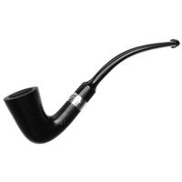 Peterson Speciality Ebony Silver Mounted Calabash Fishtail
